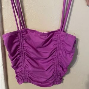 Crop Spaghetti Fitted Top - Heart & Hips